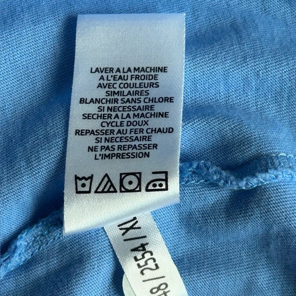 Life Is Good Women's Red White Blue Flag Chair Graphic Short Sleeve Tee Size XL - Picture 9 of 9